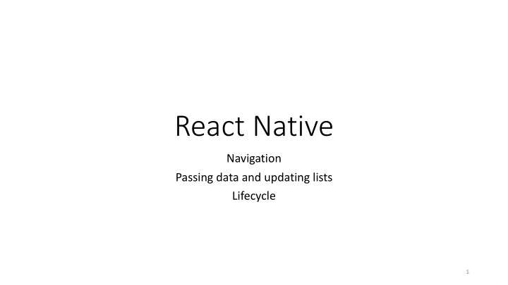 react native