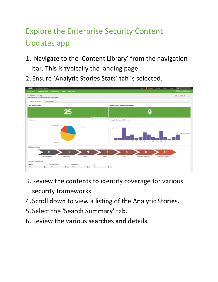 explore the enterprise security content updates app