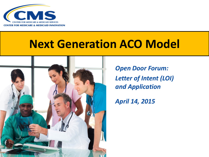 next generation aco model