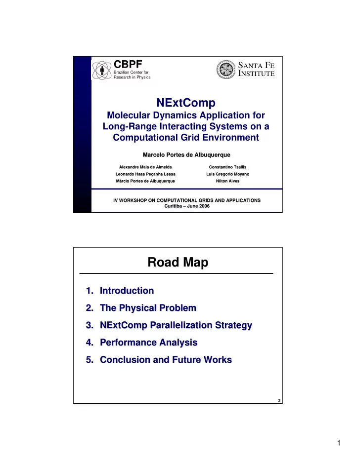 road map