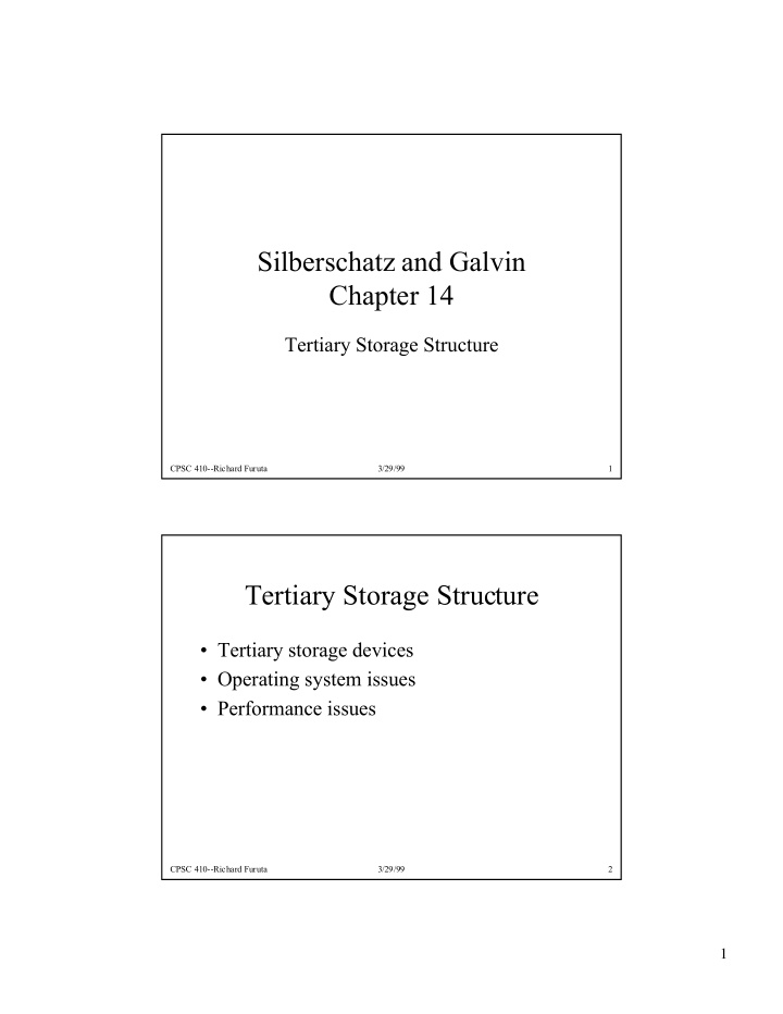 silberschatz and galvin chapter 14