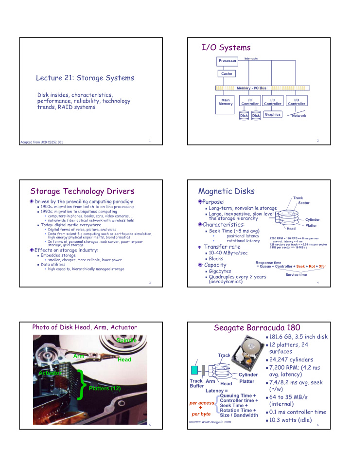 avg latency cylinder 7 4 8 2 ms avg seek track arm