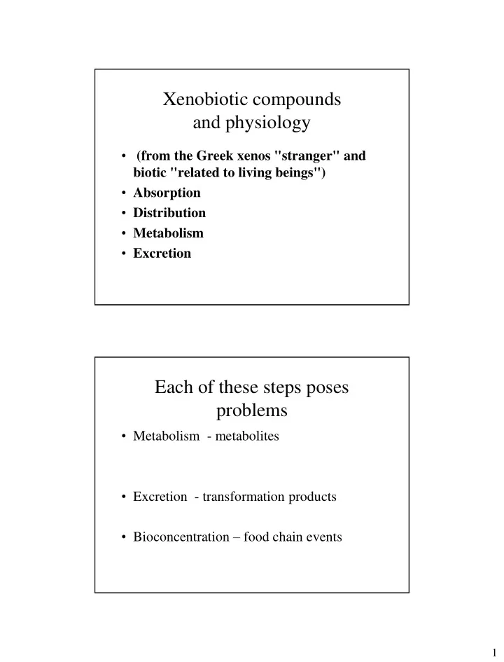 and physiology