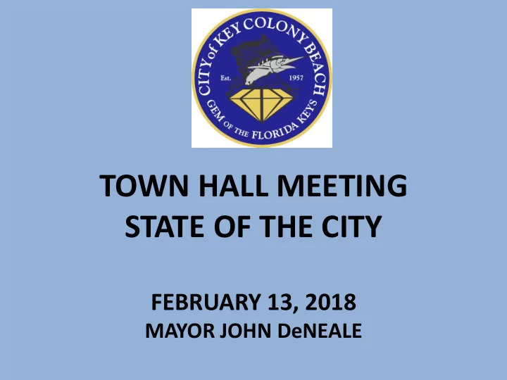 town hall meeting