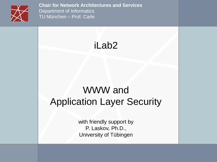 ilab2 and application layer security