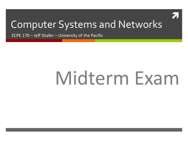 midterm exam