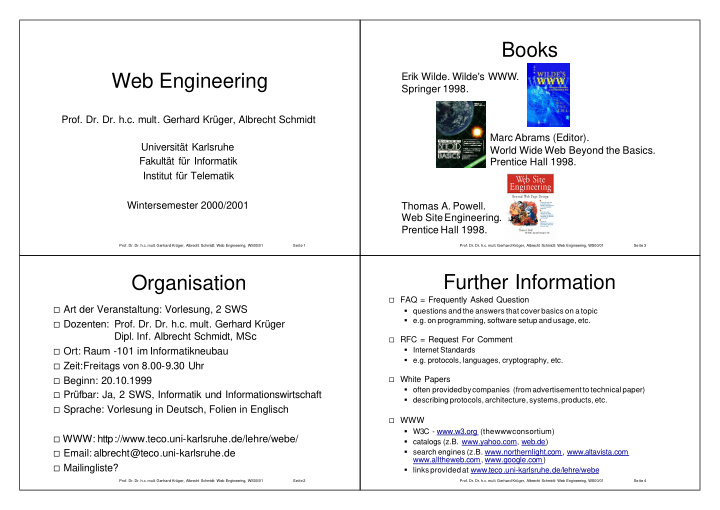 books web engineering