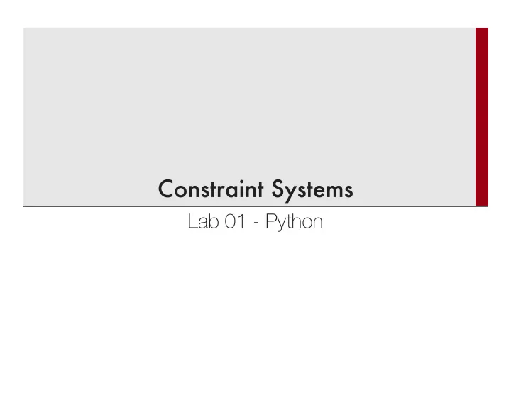 lab 01 python general information python is a scripting