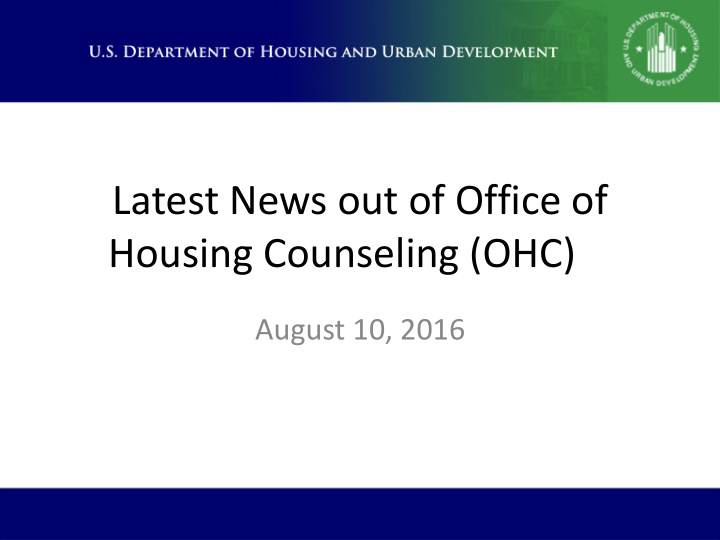 latest news out of office of