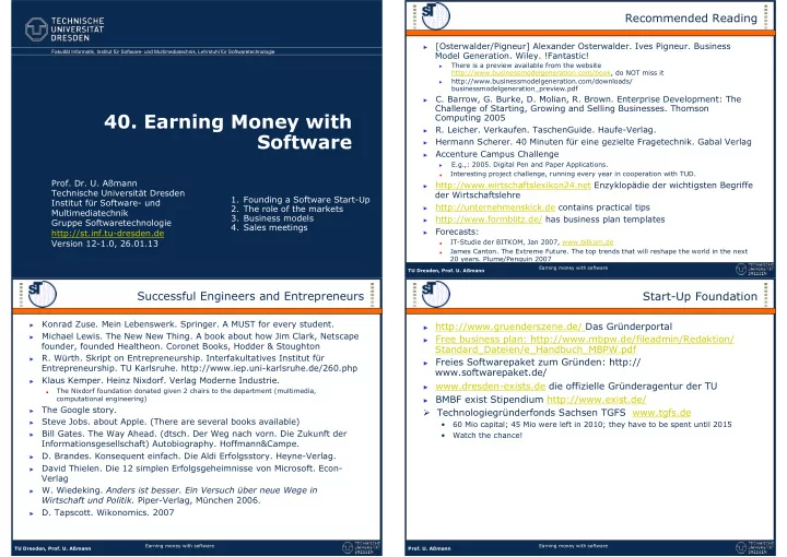 40 earning money with