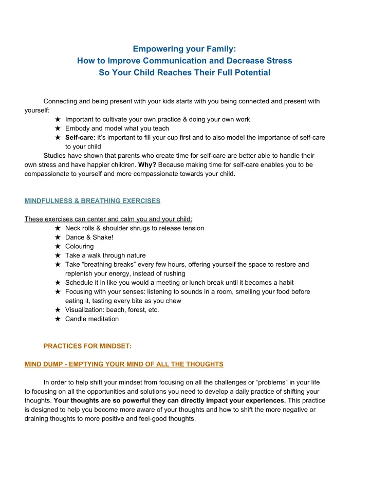 empowering your family how to improve communication and