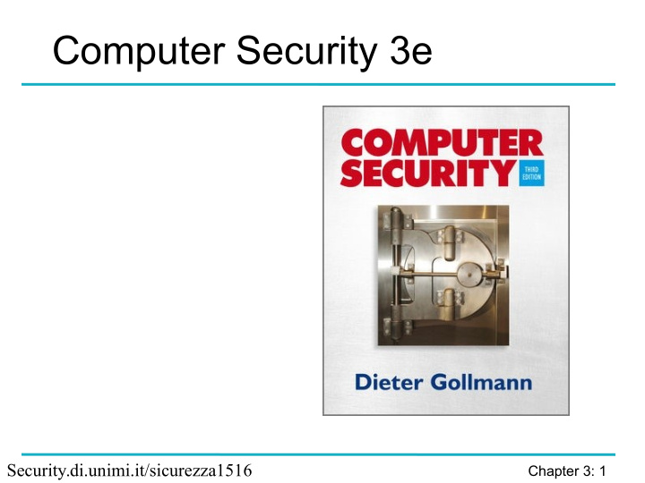 computer security 3e