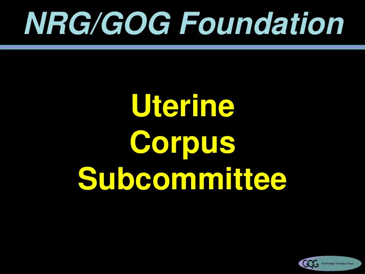uterine