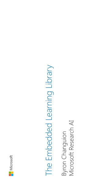 The Embedded Learning Library  The Embedded Learning Library (ELL)  Cross-compiler for AI
