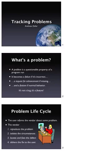 Problem report #1  From: me@dot.com  To: zeller@gnu.org  Subject: Crash  Your program crashed.