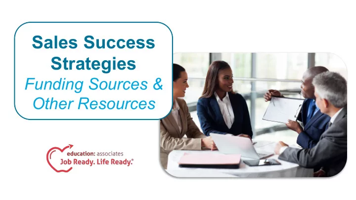 sales success strategies