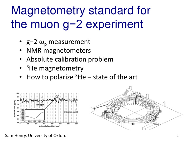 magnetometry standard for