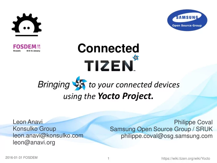 connected bringing to your connected devices using the