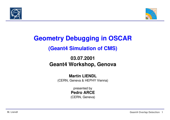 geometry debugging in oscar