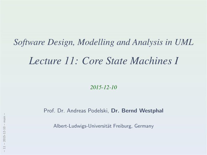 lecture 11 core state machines i