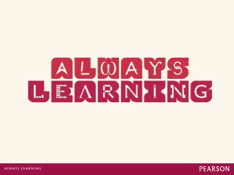 Stina Sderqvist, PhD.  Cogmed R&amp;D  stina.soderqvist@pearson.com  Overview  Cogmed Progress