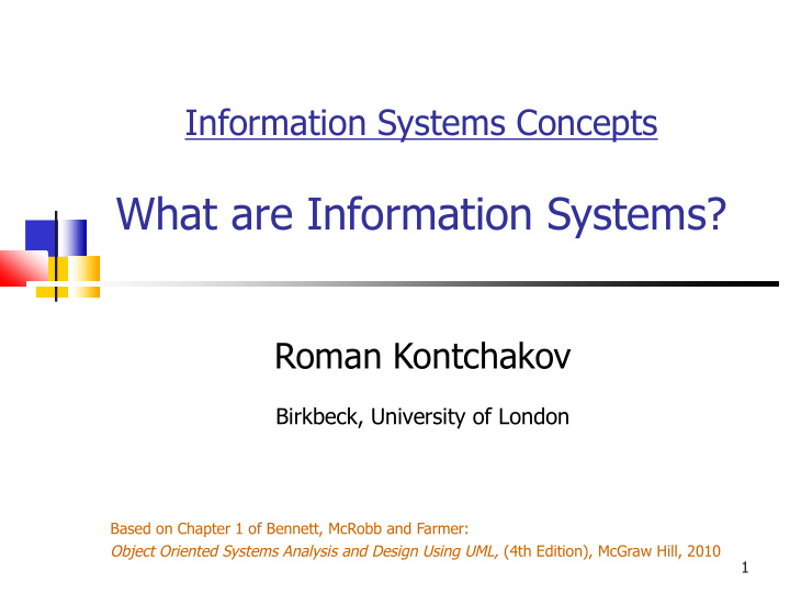 what are information systems