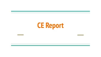 CE Report  Workplace Climate and Environment  Previously known as EDI    Now a user initiative