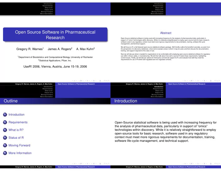 open source software in pharmaceutical