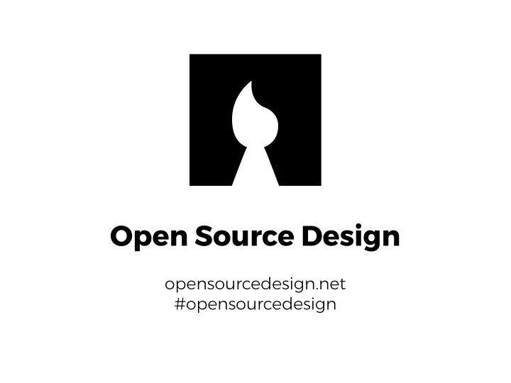 open source design