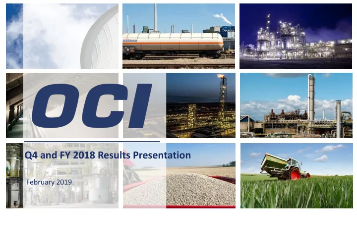 q4 and fy 2018 results presentation