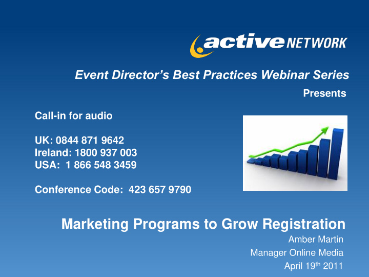 marketing programs to grow registration