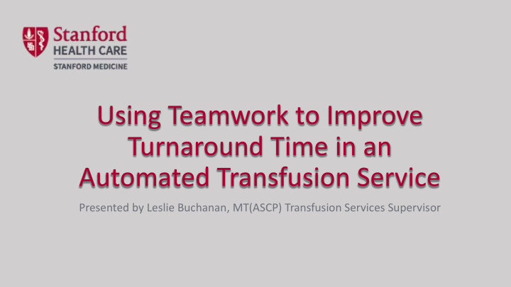 turnaround time in an