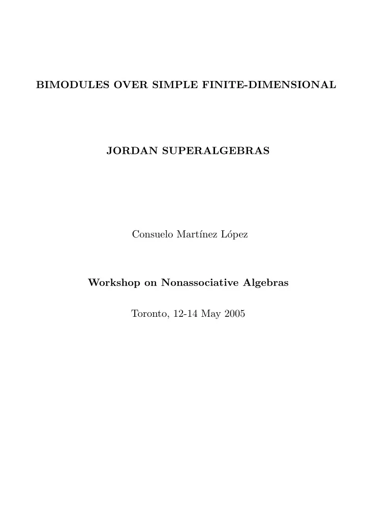 bimodules over simple finite dimensional jordan