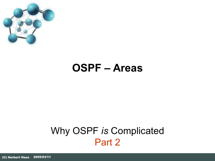 ospf areas