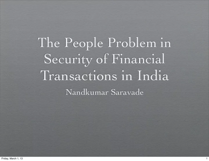 transactions in india