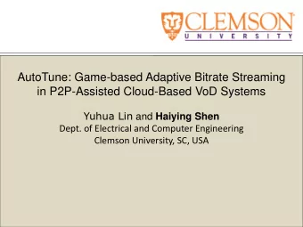 Outline  Introduction  System Design  Overview of AutoT  une  Design of AutoT  une