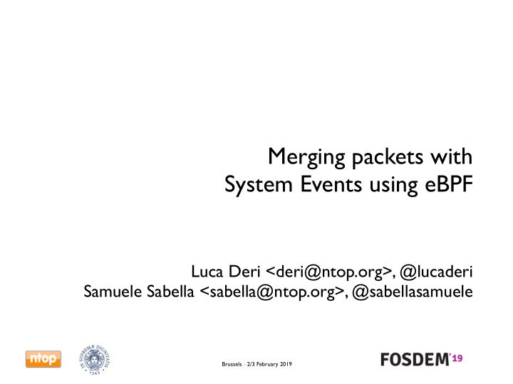 merging packets with system events using ebpf