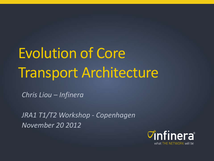 transport architecture