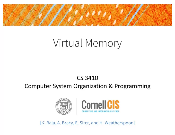 virtual memory