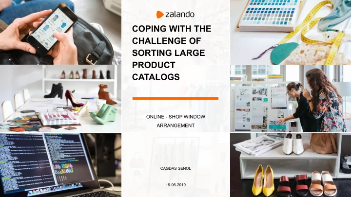 coping with the challenge of sorting large product