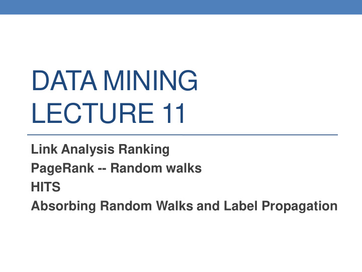 data mining