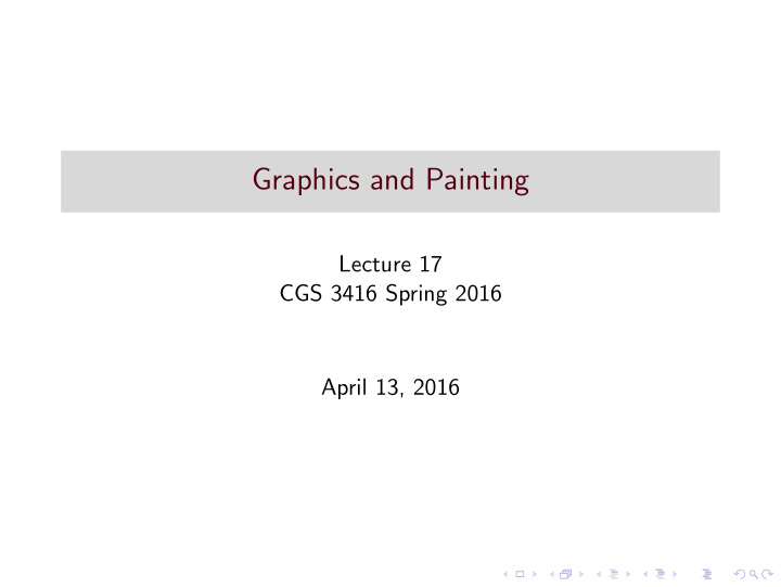 graphics and painting
