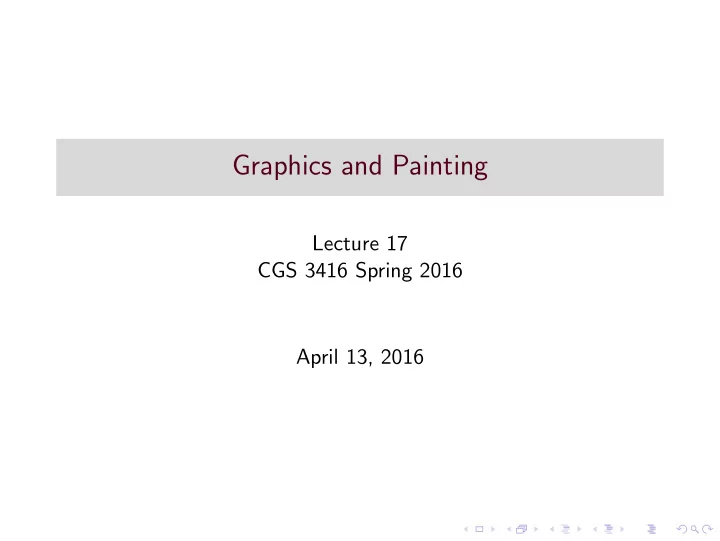 graphics and painting