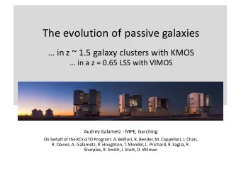 The  evolution  of  passive  galaxies    in  z  ~  1.5  galaxy