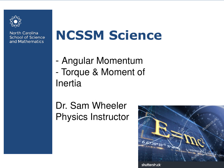ncssm science