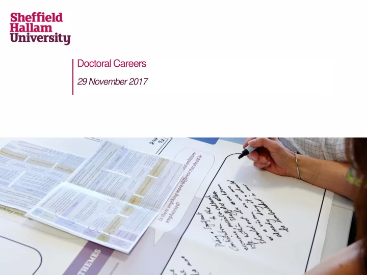 doctoral careers