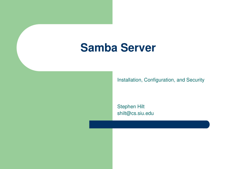 samba server