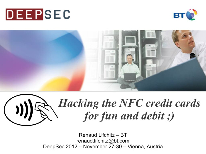 hacking the nfc credit cards for fun and debit