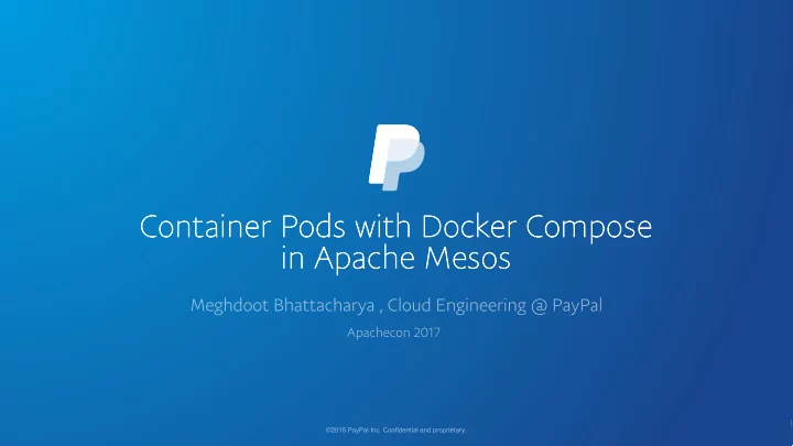 cont ntaine ner pods w ds with h do dock cker c compose