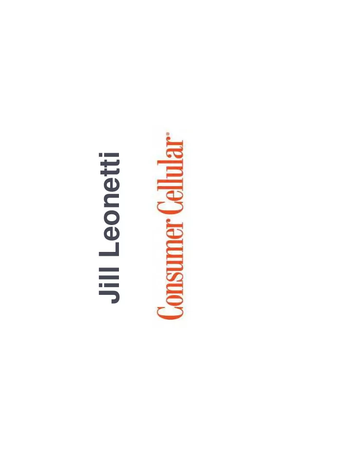 jill leonetti contact centers